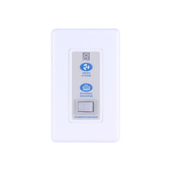 Canarm Indoor Wall Control For Industrial Fan, White RREM-DCQ014-W - main
